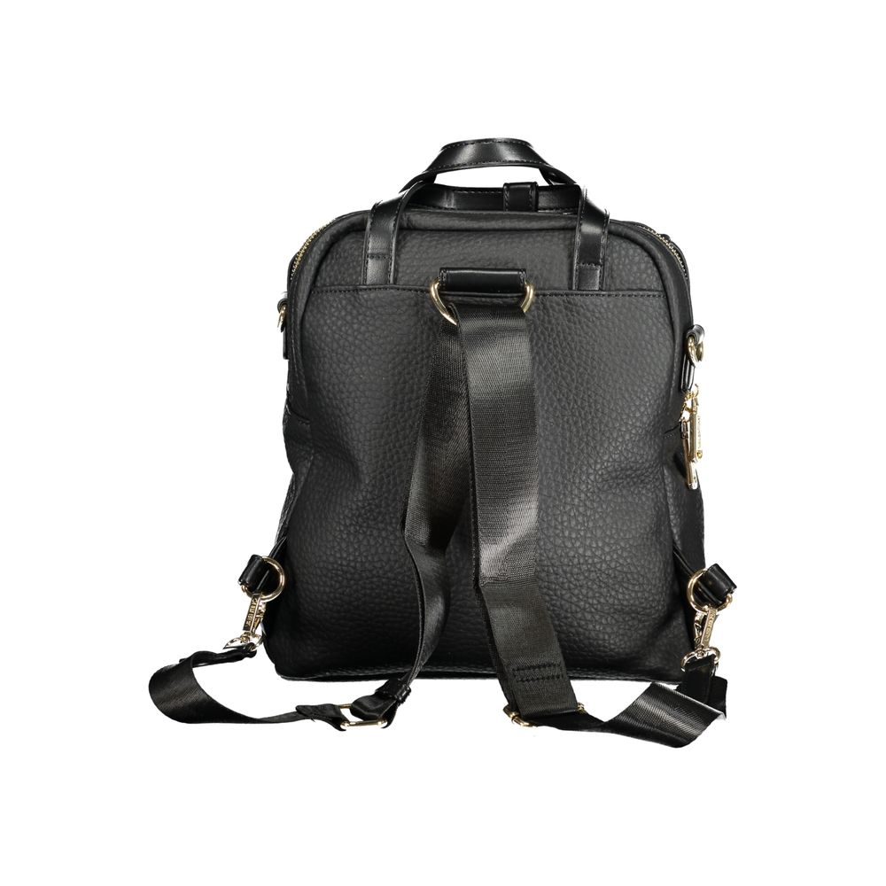 Mario Valentino Black Polyethylene Backpack