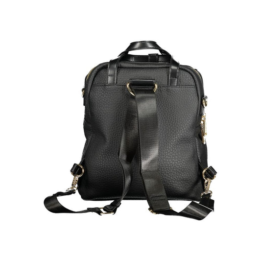 Mario Valentino Black Polyethylene Backpack
