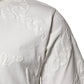 Dolce & Gabbana White Cotton Logo Embossed Crew Neck T-shirt
