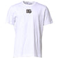 Dolce & Gabbana White Logo Embroidery Crew Neck T-shirt