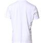 Dolce & Gabbana White Logo Embroidery Crew Neck T-shirt
