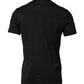 Dolce & Gabbana Black Cotton Embroidered Crew Neck T-shirt