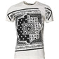 Dolce & Gabbana White Cotton Logo Bandana Print T-shirt