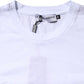 Dolce & Gabbana White Cotton Logo Patch Crew Neck T-shirt