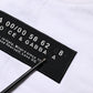 Dolce & Gabbana White Cotton Logo Patch Crew Neck T-shirt