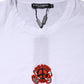 Dolce & Gabbana White DG LOVE Patch Short Sleeves T-shirt