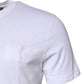 Dolce & Gabbana White Cotton Crew Neck Short Sleeves T-shirt