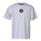 Dolce & Gabbana White Logo Embellish Short Sleeves T-shirt