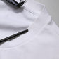 Dolce & Gabbana White Logo Embellish Short Sleeves T-shirt