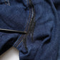 Dolce & Gabbana Blue Cotton High Waisted Cropped Denim Jeans