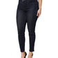 Dolce & Gabbana Dark Blue Cotton Skinny Cropped Denim Jeans
