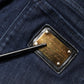 Dolce & Gabbana Dark Blue Cotton Skinny Cropped Denim Jeans