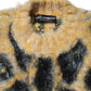 Dolce & Gabbana Multicolor Leopard Mohair Crew Neck Sweater