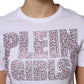 Philipp Plein White Embellished CrewNeck Short Sleeve T-shirt