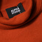 Alpha Studio Dark Orange Long Sleeves Turtleneck Sweater