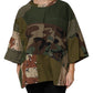 Dolce & Gabbana Multicolor Camouflage Oversized Top T-shirt