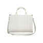 Mario Valentino White Polyethylene Handbag
