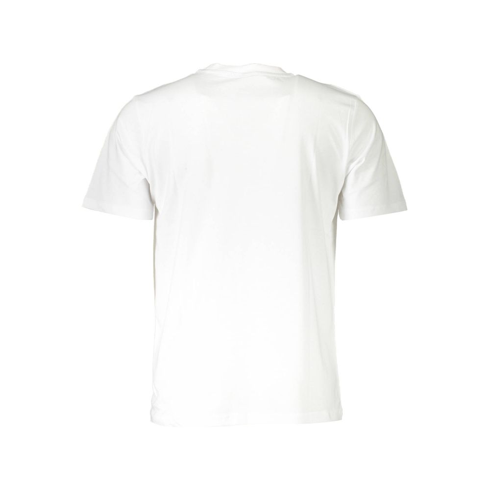 North Sails White Cotton Men TShirt Mens T-Shirt