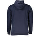 Sergio Tacchini Blue Cotton Men Hoodie Mens Sweater