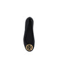 Tory Burch Black Lamb Ovis Aries Aries Ballet Flats