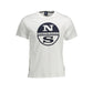 North Sails White Cotton Men T-Shirt Mens T-Shirt