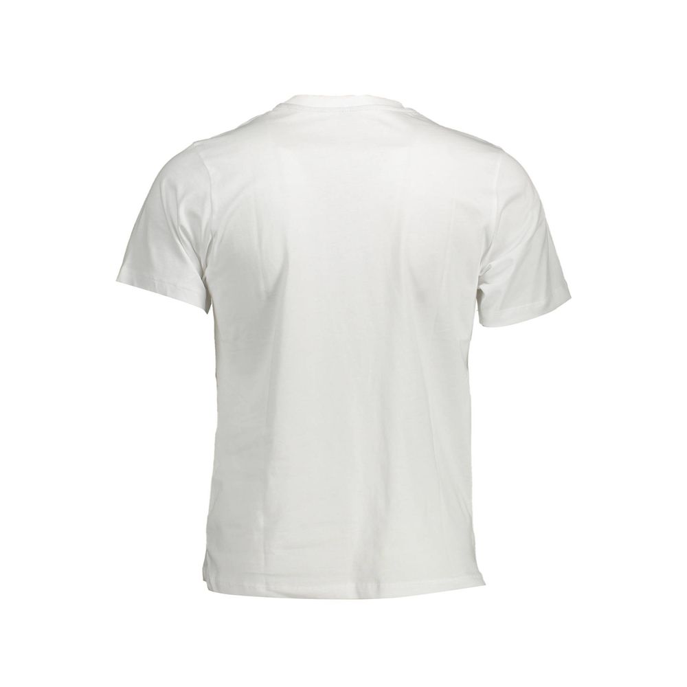 North Sails White Cotton Men T-Shirt Mens T-Shirt