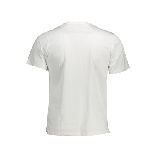 North Sails White Cotton Men T-Shirt Mens T-Shirt