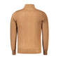 Coveri Moving Brown Viscose Men Cardigan Mens Cardigan Mens Sweater
