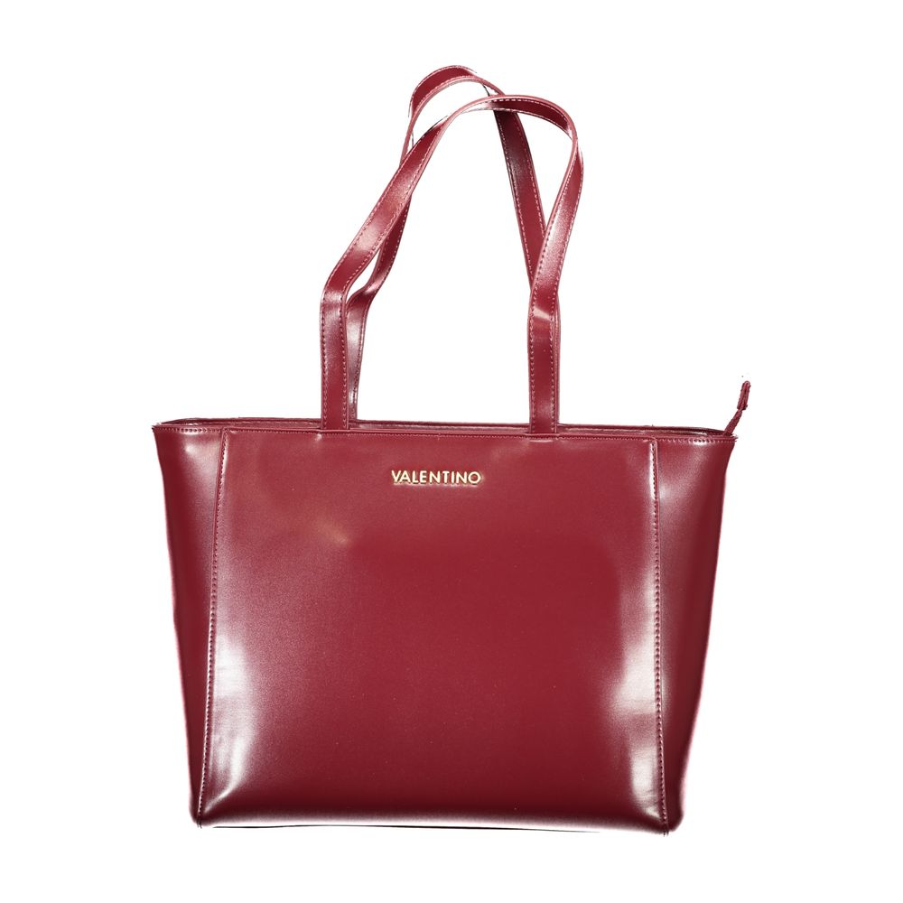 Mario Valentino Red Polyethylene Handbag