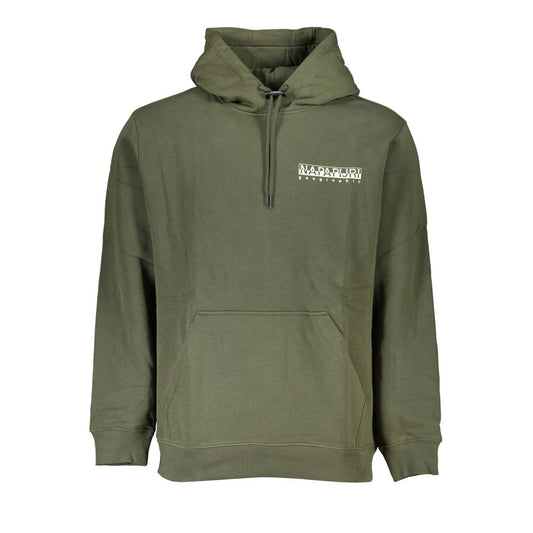 Napapijri Green Cotton Men Sweater Mens Sweater