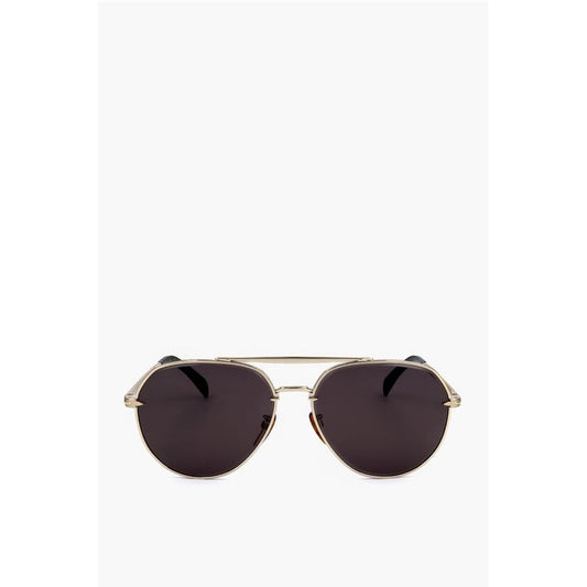 David Beckham Aviator Sunglasses with Metal Frame