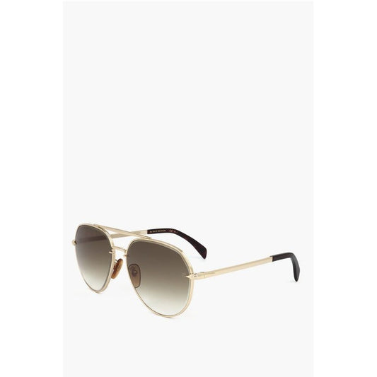 David Beckham Aviator Sunglasses with Gradient Lenses