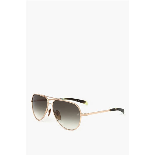 David Beckham Aviator Sunglasses with Gradient Lenses