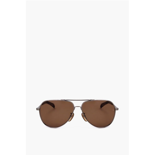 David Beckham Aviator Sunglasses with Metal Frame