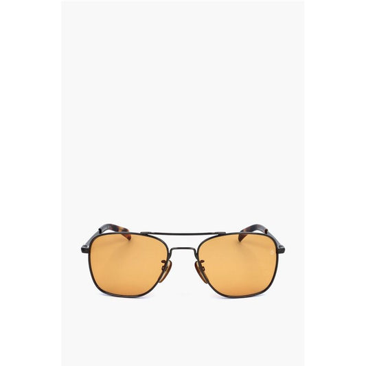 David Beckham Aviator Sunglasses with Orange Lenses