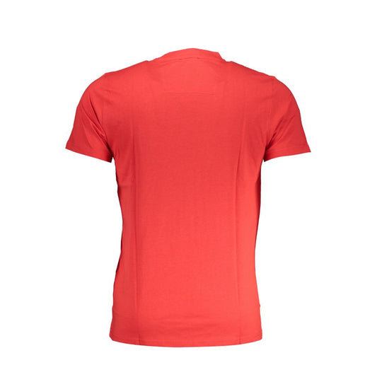 Cavalli Class Red Cotton T-Shirt Mens T-Shirt