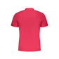 Napapijri Pink Cotton Polo Shirt Mens T-Shirt