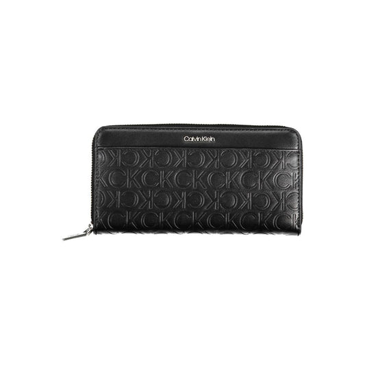 Calvin Klein Black Polyethylene Women Wallet Womens Wallet