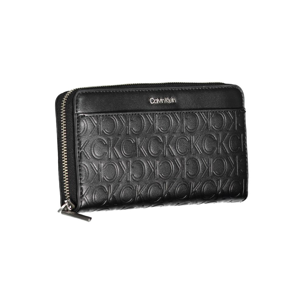 Calvin Klein Black Polyethylene Women Wallet Womens Wallet