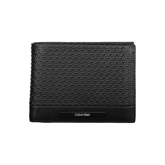 Calvin Klein Elegant Black Leather RFID Wallet Mens Wallet