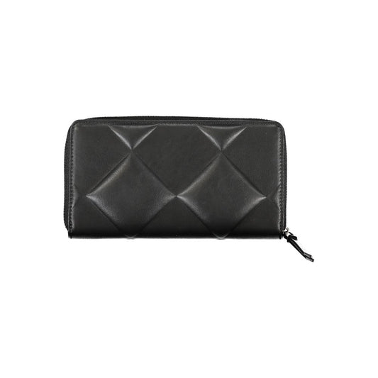 Calvin Klein Sleek Black RFID Blocking Wallet - Chic Accessory Womens Wallet
