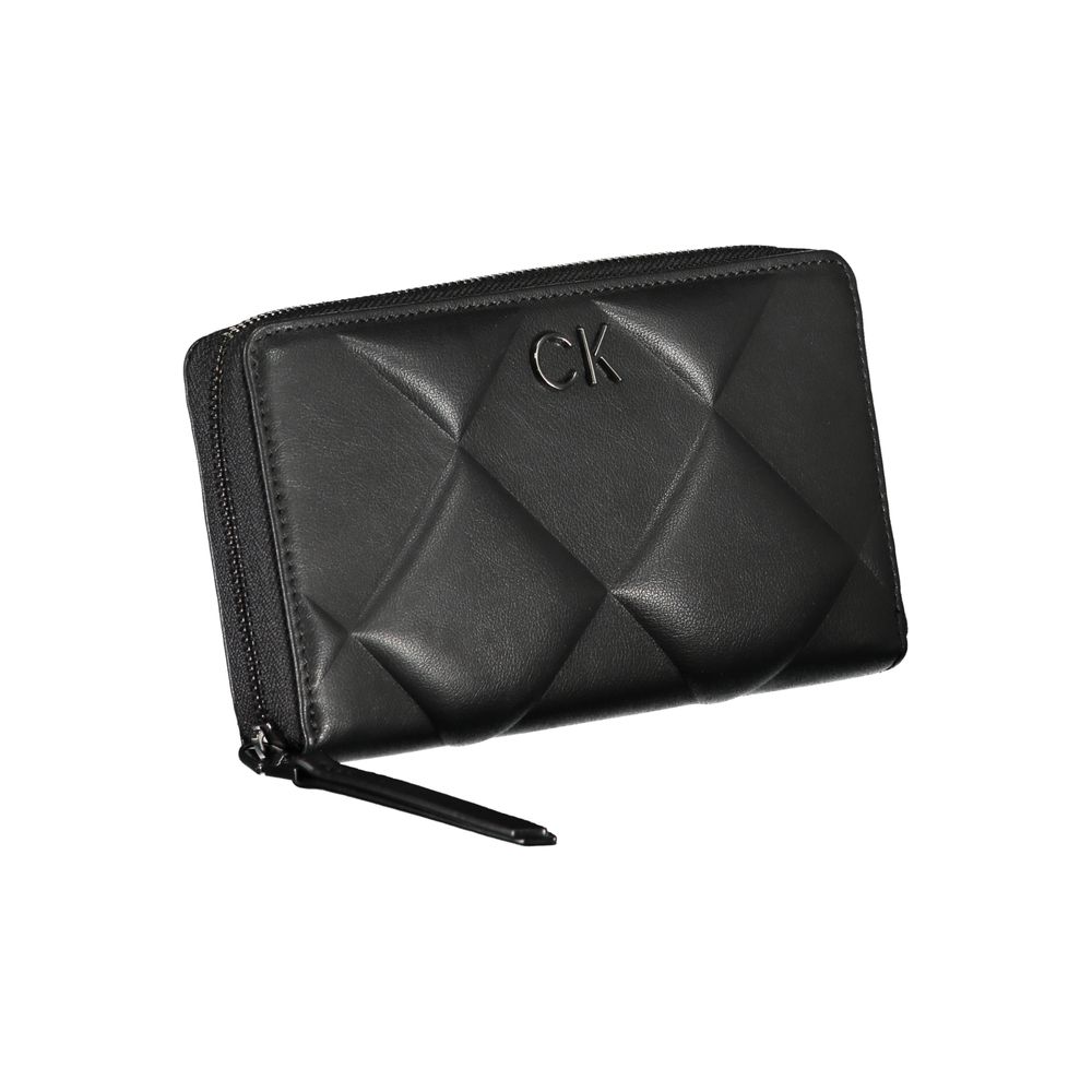 Calvin Klein Sleek Black RFID Blocking Wallet - Chic Accessory Womens Wallet