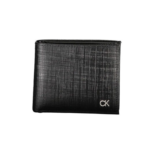 Calvin Klein Elegant Dual Compartment Leather Wallet Mens Wallet
