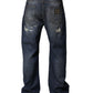Dolce & Gabbana Blue Washed Tattered Cotton Men Jeans