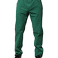 Dolce & Gabbana Green Cotton Stretch Skinny Men Denim Jeans