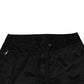 Dolce & Gabbana Black Cotton Mid Waist Jogger Pants
