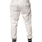 Dolce & Gabbana White Cotton Cargo Jogger Men Pants