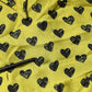 Dolce & Gabbana Yellow Heart Short Sleeves Men Casual Shirt