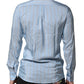 Dolce & Gabbana Light Blue MARTINI Striped Formal Dress Shirt