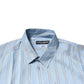 Dolce & Gabbana Light Blue MARTINI Striped Formal Dress Shirt